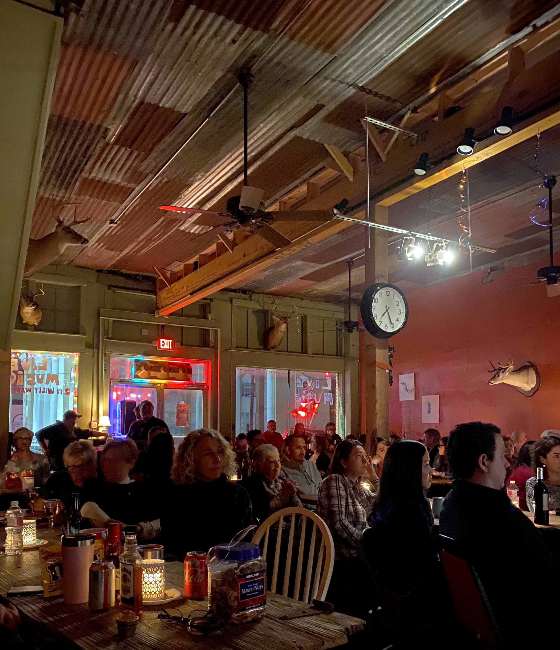 Across the track scaled