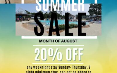 END OF SUMMER SALE 20% OFF MONTH OF AUGUST