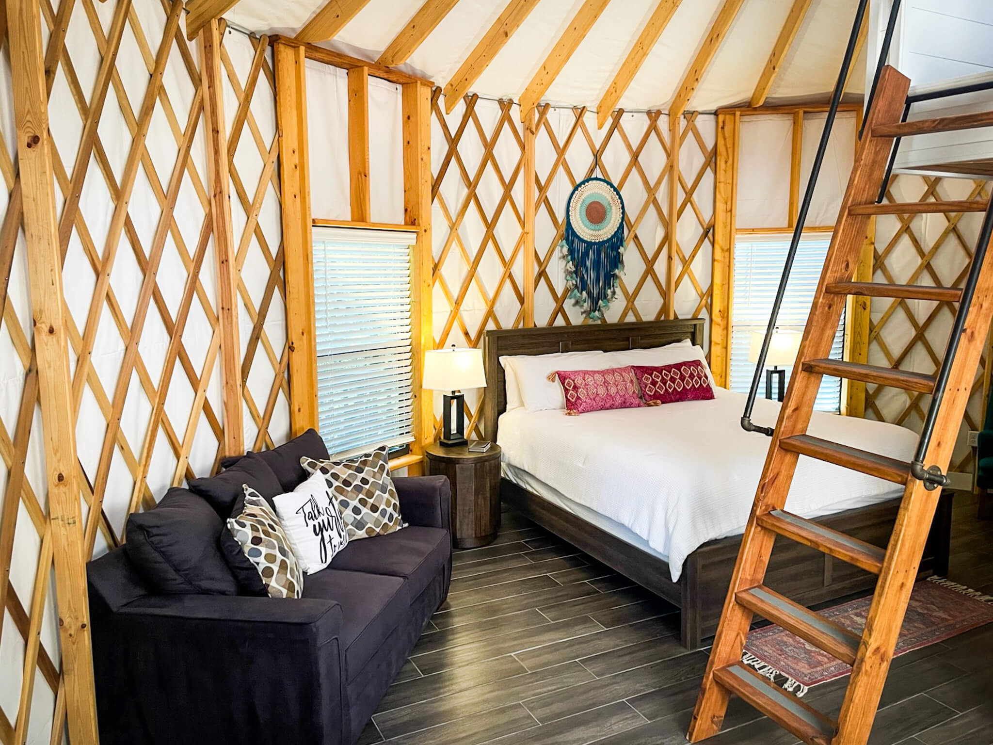 Yurt bed 1